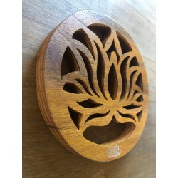 Dessous de plat en bois massif