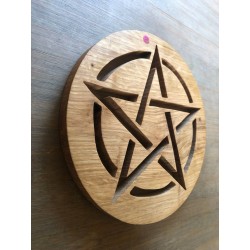 Pentacle en bois massif...