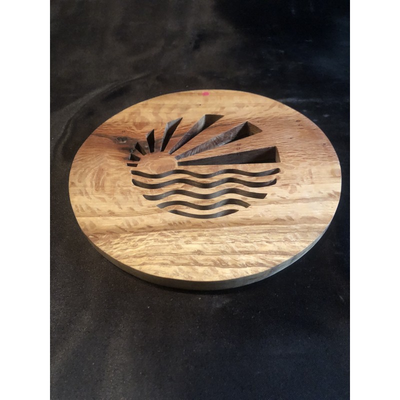 Dessous de plat motif soleil