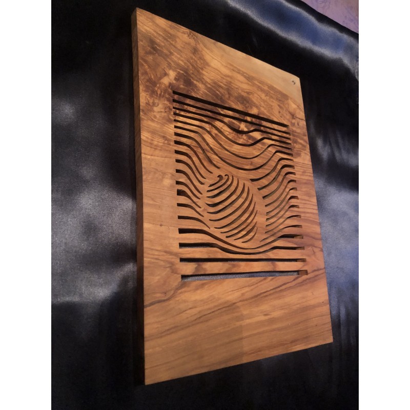 Tableau boule en spirale