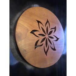 Dessous de plat en merisier