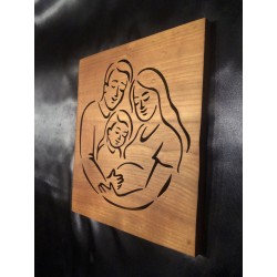 Tableau famille heureuse