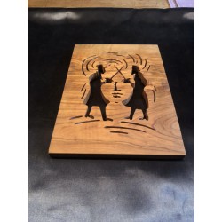 Tableau mural "3 dessins en...
