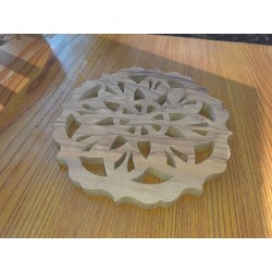 Mandala en olivier