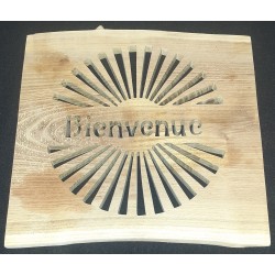 Bienvenue motif soleil