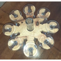 Porte bouteille 8 verres