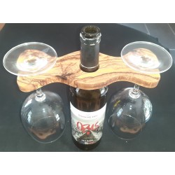 Support bouteille 2 verres...