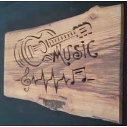 La musique dans du bois