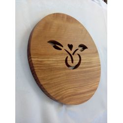 Motif "Humain fleuri à la tête en cœur"