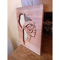 Tableau mural en bois...